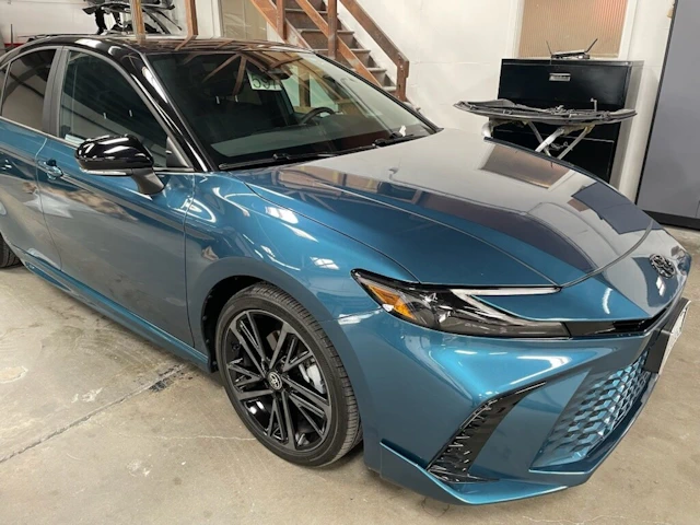 Blue Toyota After