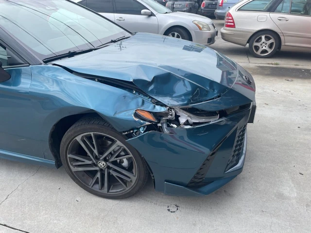 Blue Toyota Before